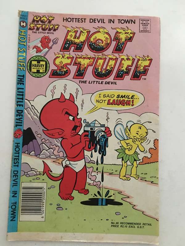 HARVEY WORLD COMICS - HOT STUFF - NO. 46 - 1990