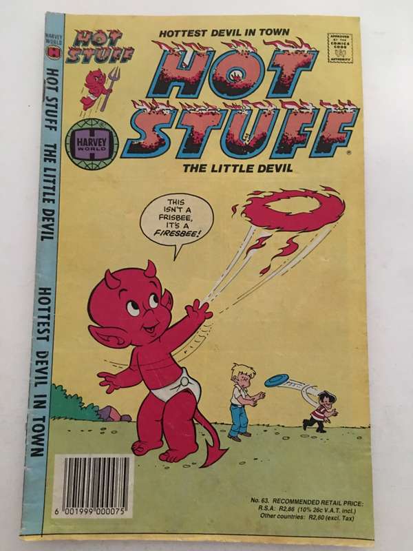 HARVEY WORLD COMICS - HOT STUFF -NO. 63 - 1992