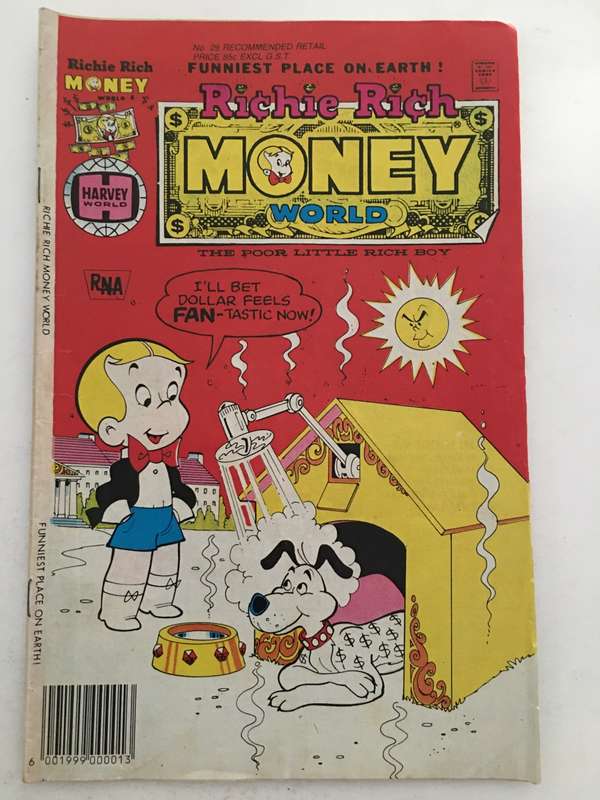 HARVEY WORLD COMICS - RICHIE RICH - NO. 29 - 1988