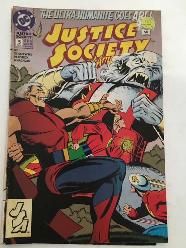 DC COMICS - JUSTICE SOCIETY - NO. 5 - 1992