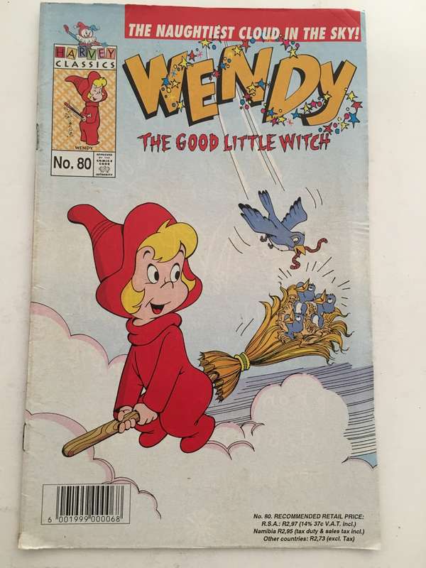 HARVEY CLASSICS COMICS - WENDY THE GOODLITTLE WITCH - NO. 80 - 1994