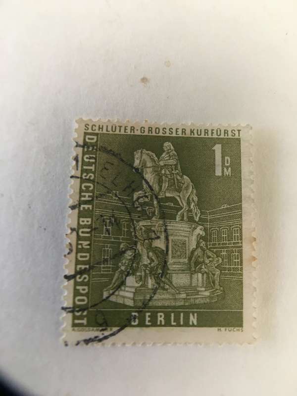 GERMANY USED STAMP