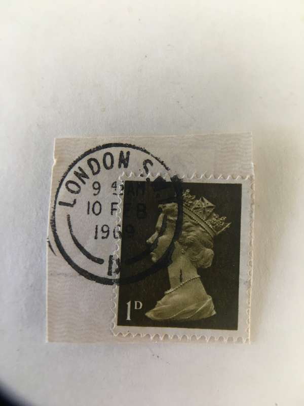 GREAT BRITAIN USED STAMP