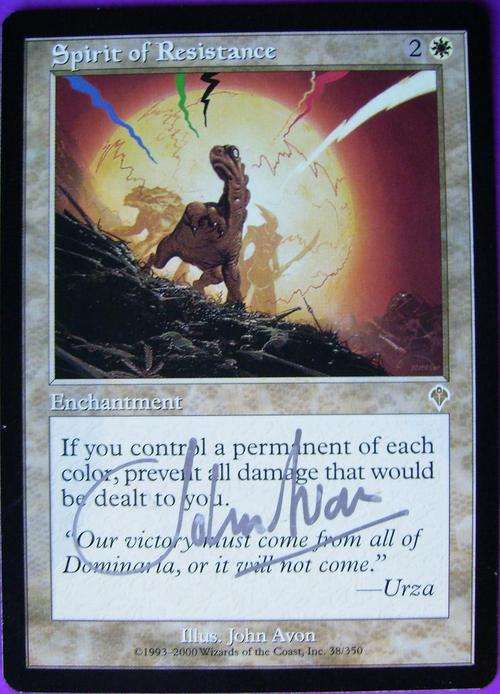 Spirit of Resistance (signed by artist)