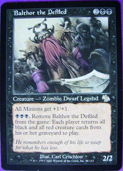 Balthor the Defiled (Rare)
