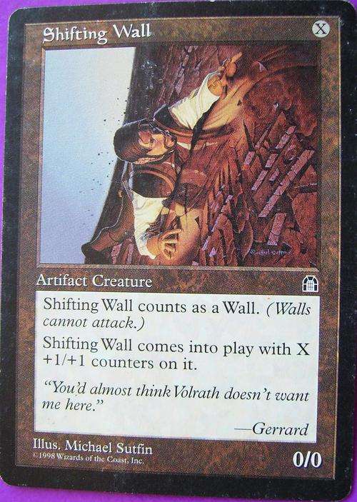 Magic the Gathering Shifting Wall (Rare)