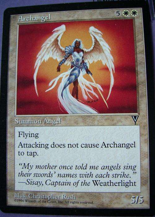 Magic the Gathering Archangel bid per card (Rare)
