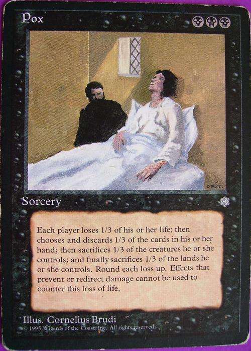 Pox bid per card (Rare)