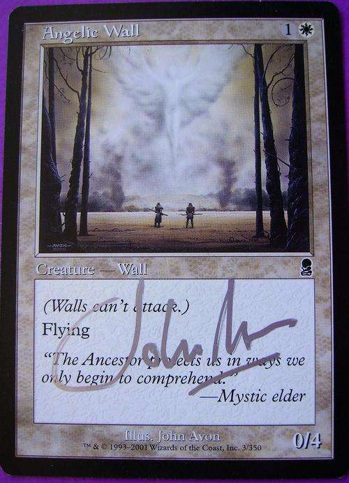 Angelic Wall (signed by artist)