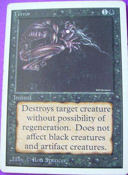 Terror (Rare) enquire about postage