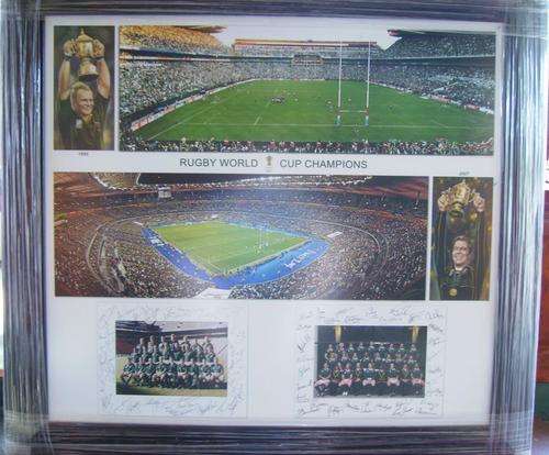 Rugby World Cup Champions 1995 & 2007