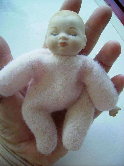 Doll Porcelean & Fabric Baby