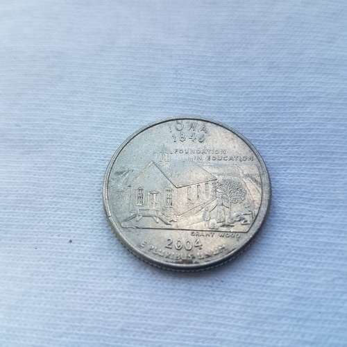 Quarter Dollar - 2004 Iowa Great States