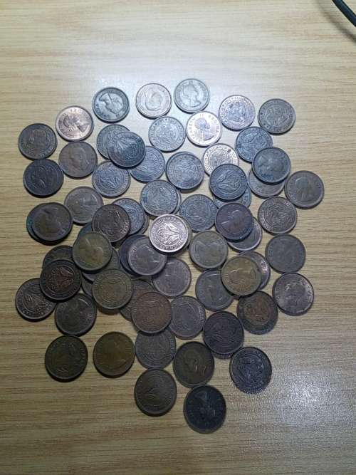 Lot of 72 Farthings (Bid per coin to take all)