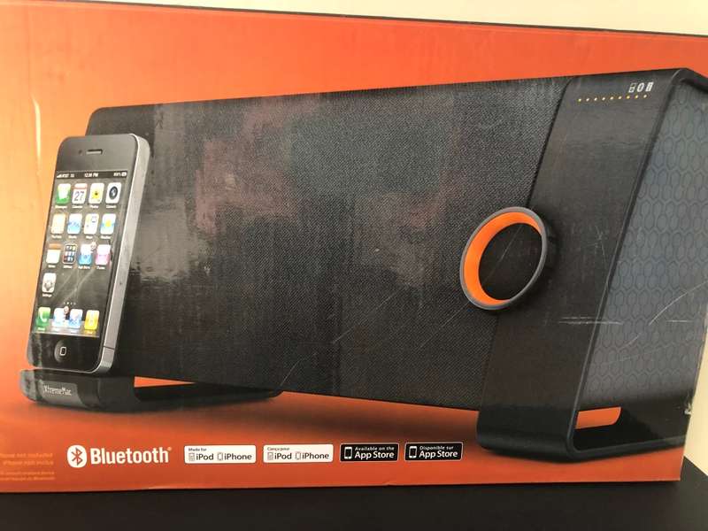 AS NEW XTREME  MAC TANGO TRX BLUETOOTH SPEAKER  WITH REMOTE IN ORIGINAL BOX