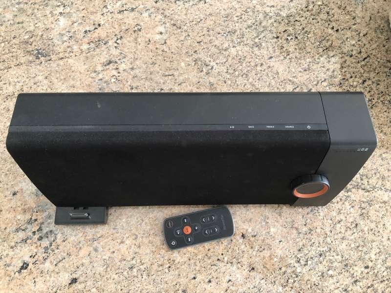 AS NEW XTREME  MAC TANGO TRX BLUETOOTH SPEAKER  WITH REMOTE IN ORIGINAL BOX