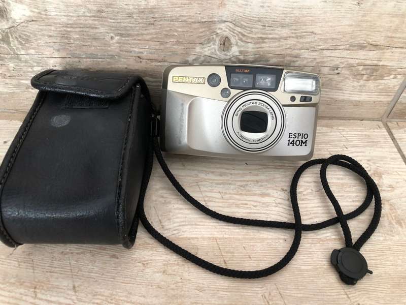BULK DEAL - THREE CAMERAS ONE PENTAX ESPIO 140M ONE CANON POWERSHOT A400 AND ONE SONY CYPER-SHOT