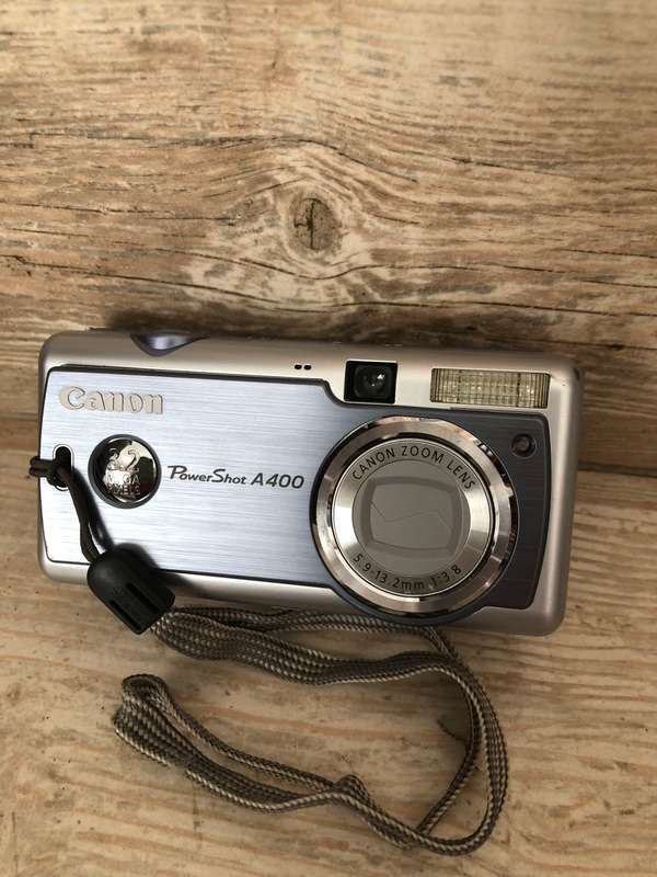 BULK DEAL - THREE CAMERAS ONE PENTAX ESPIO 140M ONE CANON POWERSHOT A400 AND ONE SONY CYPER-SHOT