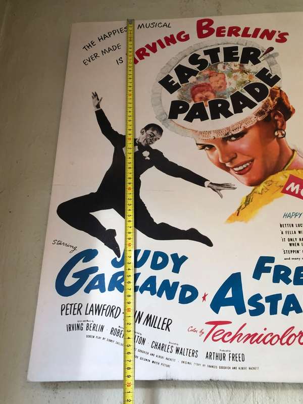 EASTER PARADE BLOCKED MOVIE POSTER.