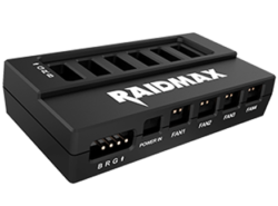 RAIDMAX RGB LED AND FAN SPEED CONTROL HUB
