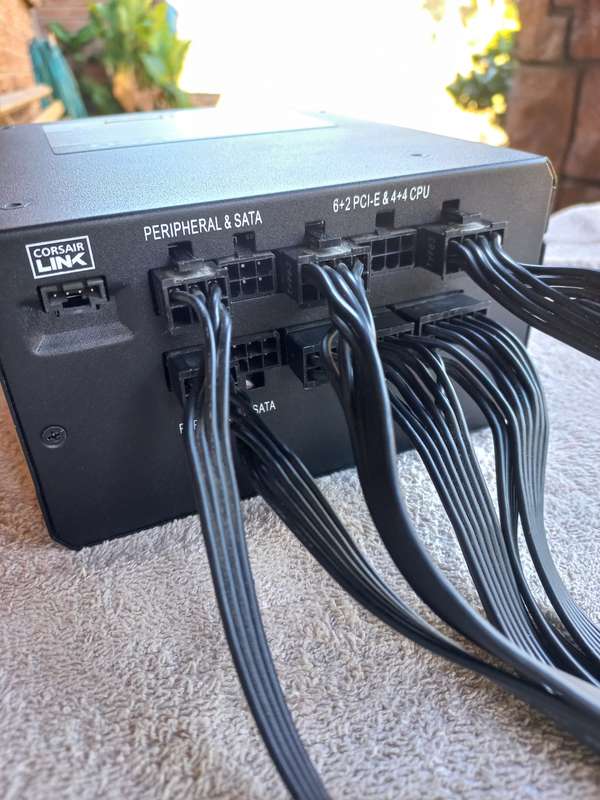 Corsair RM750  80+ Gold Fully Modular PSU