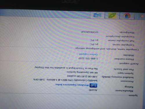 Acer Aspire 5349 Relisted due to another Moron allowed on Bid or Buy