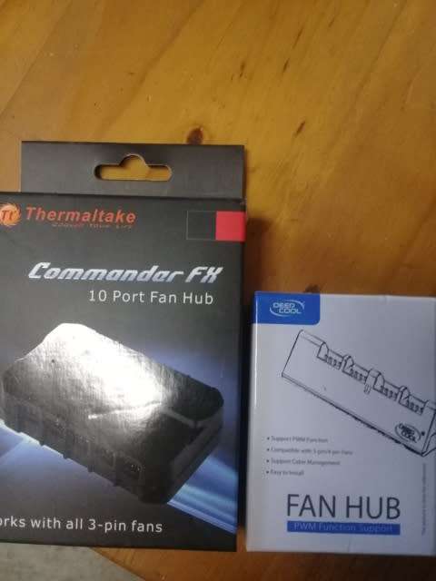 10 fan and 3 fan hubs new