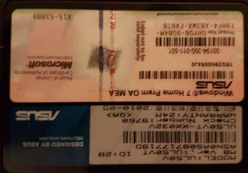 ASUS ULV50V Laptop. Immaculate condition!!!