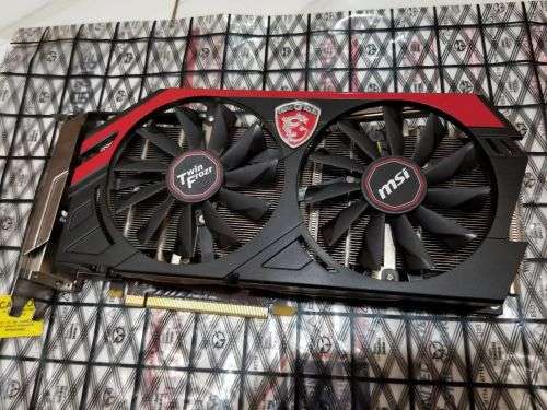GTX 770 2GD5/OC Nvidia MSI Twinfrozr