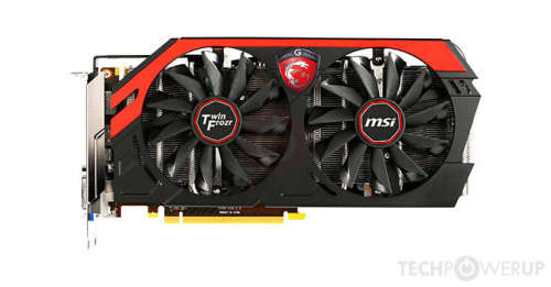 GTX 770 2GD5/OC Nvidia MSI Twinfrozr