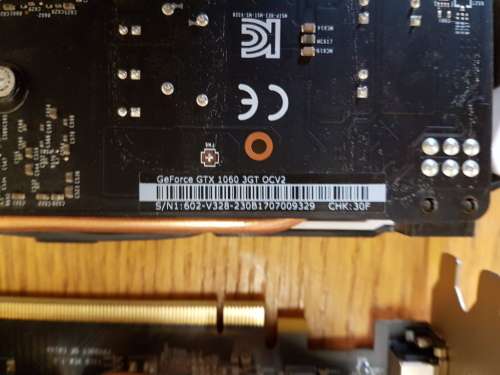MSI 1060 3Gb OC