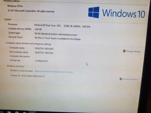 Entry level PC