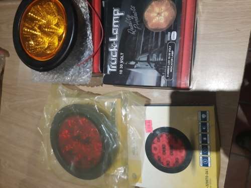 LED Trailer lights Amber and Red