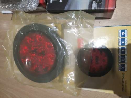 LED Trailer lights Amber and Red