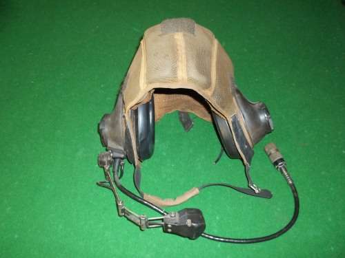 VINTAGE SADF ARMOUR CAR HEADSET