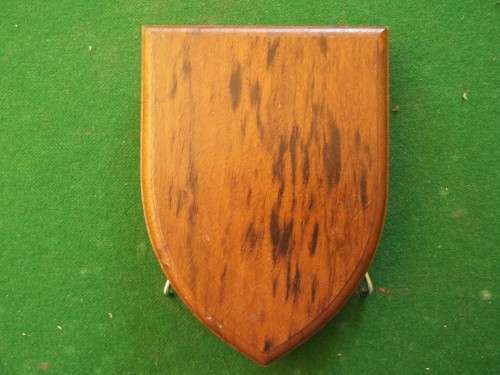 BLANK WOODEN PLAQUE