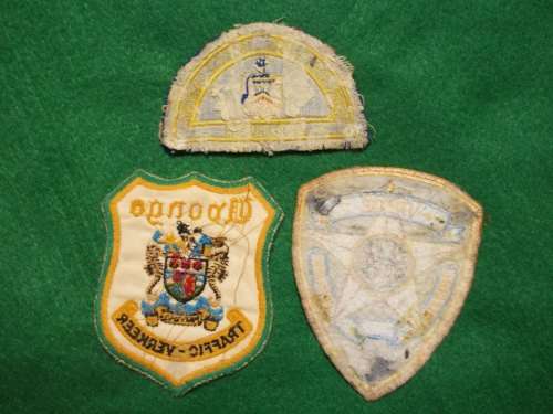 LOT OF 3 TRAFFIC BADGES