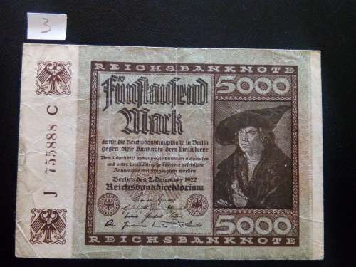 GERMANY ... 1922 .. 5000 MARKS