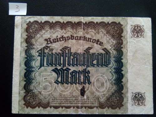GERMANY ... 1922 .. 5000 MARKS