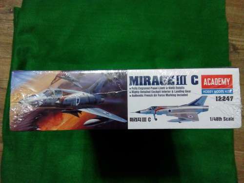 1/48 SCALE MODEL KIT . . ACADEMY .. MIRAGE 3 C .. SEALED