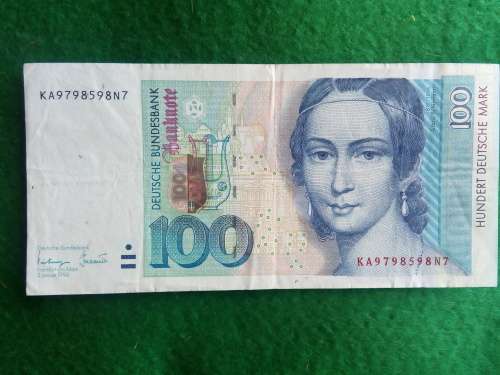 GERMANY .. 100 MARK ..1996 .. CIRCULATED GOOD