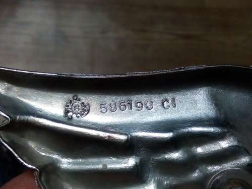 ** RARE FIND*** ORIGINAL EAGLE TRUCK GRILL BADGE .. LUGS INTACT