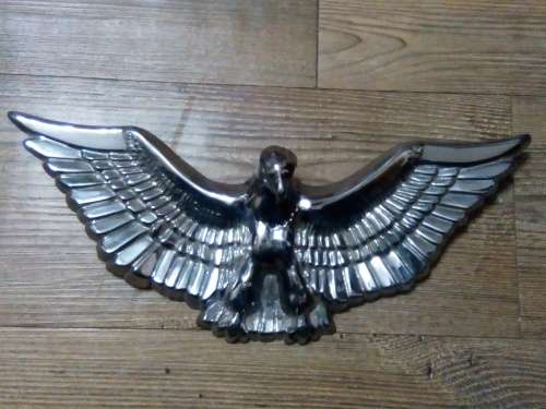 ** RARE FIND*** ORIGINAL EAGLE TRUCK GRILL BADGE .. LUGS INTACT