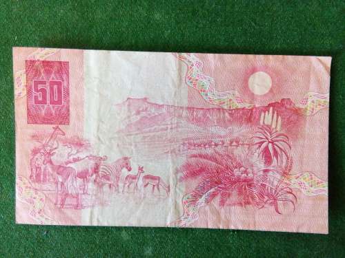SOUTH AFRICA 50 RAND (STALS) .. VERY GOOD CIRCULATED
