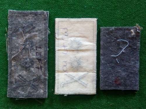 SADF /SANDF LOT OF 3 GENERAL RANK BADGES (COLLAR / FIRST CAMO) ..single. Adges