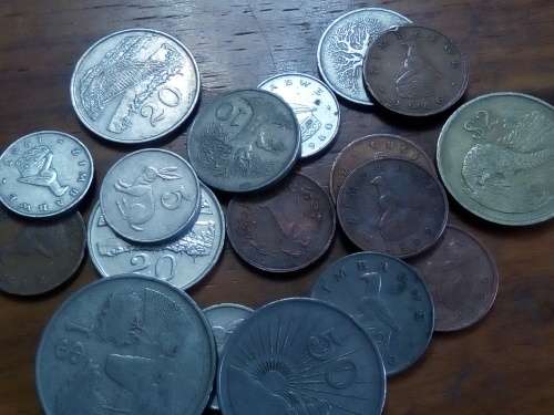 15 X MIXED ZIMBABWE COINS ... CIRCULATED