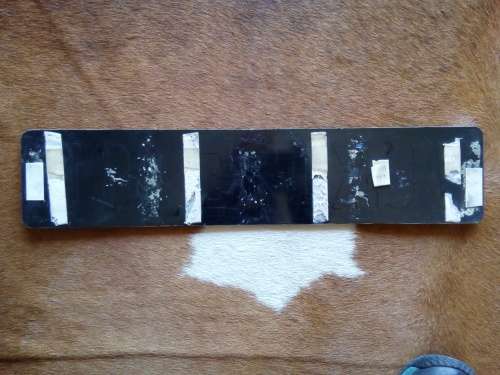 VEHICLE REGISTRATION NUMBER PLATE  .. GAUTENG PROVINCE .. PERSPEX