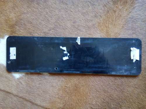 VEHICLE REGISTRATION NUMBER PLATE  .. GAUTENG  PROVINCE .. PERSPEX