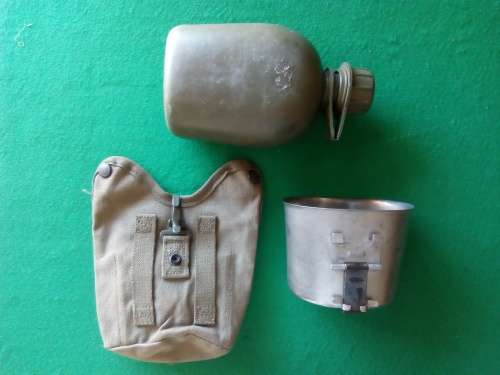 SADF PATTERN 73 WATER BOTTLE COMPLETE WITH FIREBUCKET