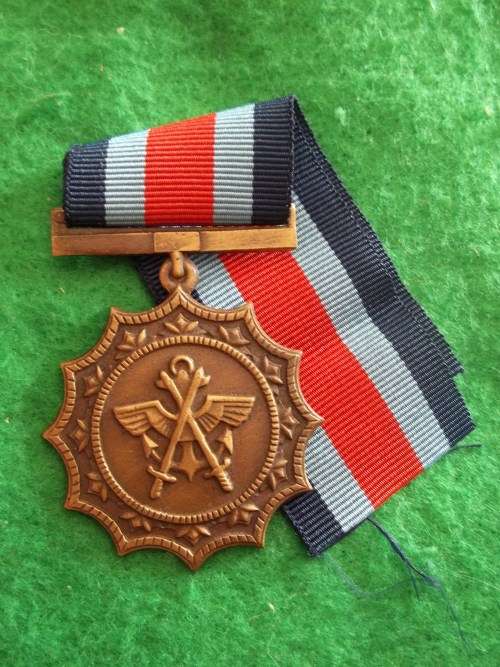 SADF MILITARY MERIT MEDAL .. FULL SIZE .. NUMBERED